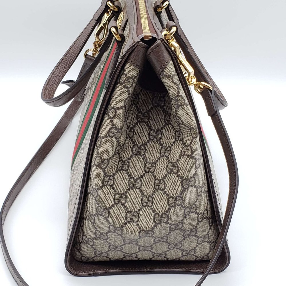 100% Authentic Gucci GG Ophidia Medium Supreme Handbag and Shoulder Bag - Picture 3 of 16